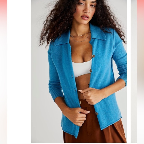 Free People Paloma Cashmere Cardigan Size XS Button Up Sweater NWT - Picture 1 of 12